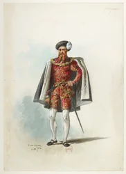 Saint-Saëns - Henry VIII - Costume Designs - Lacoste - 6. Lord